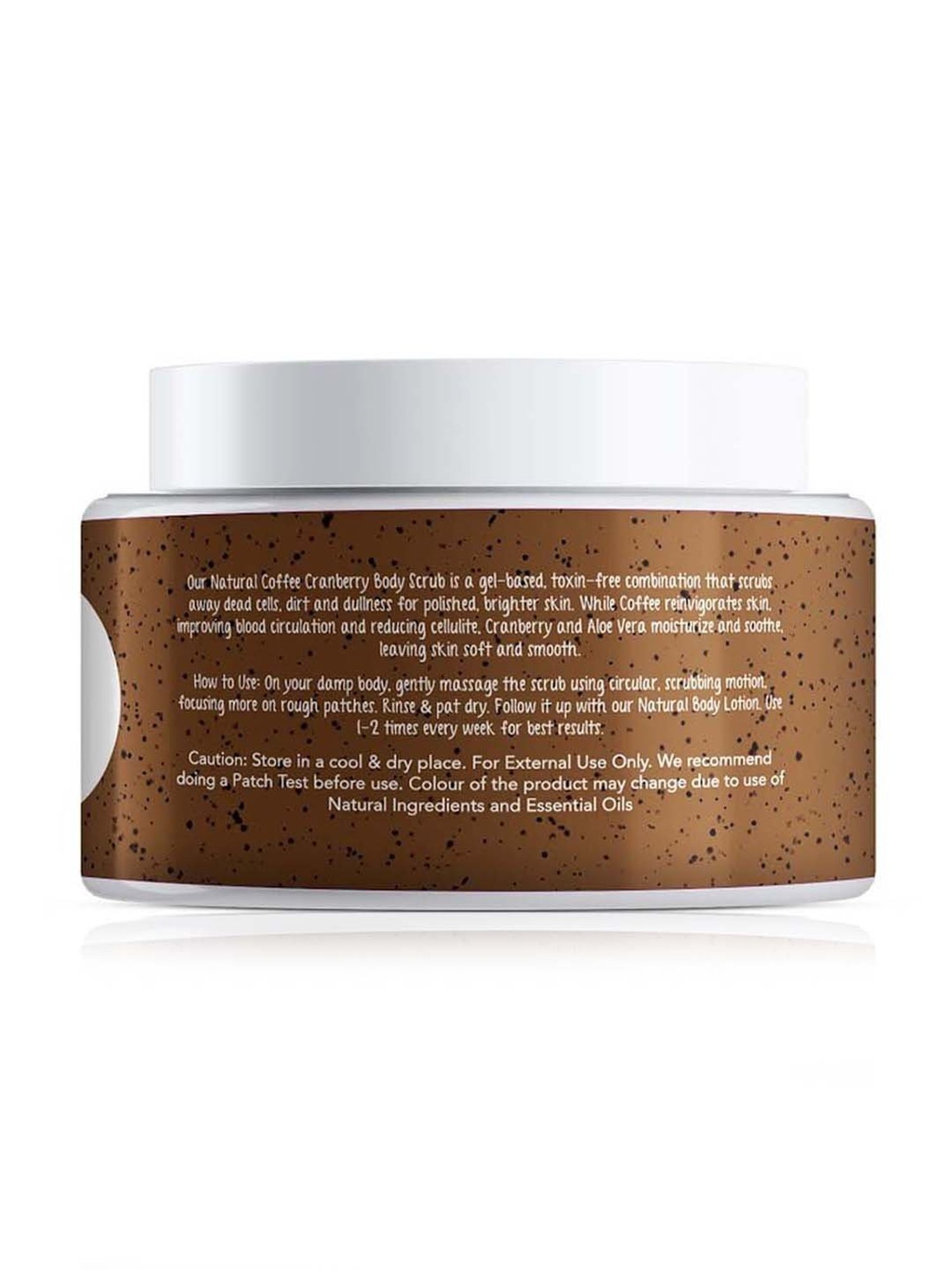 The Moms Co. Natural Coffee Cranberry Body Scrub - 100 gm