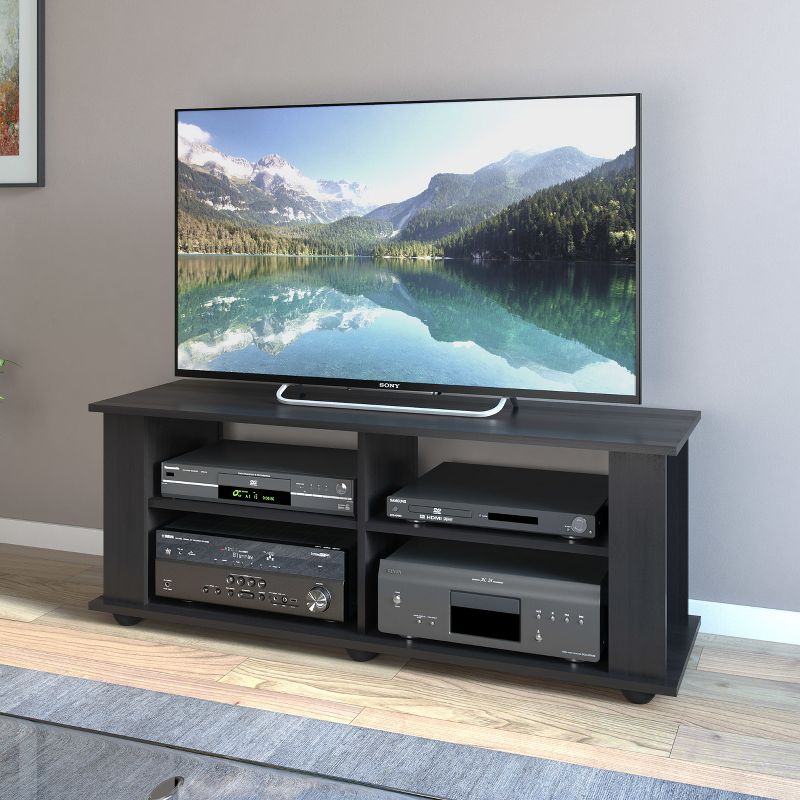 Flat Panel Tv Stand CorLiving Ravenwood Black