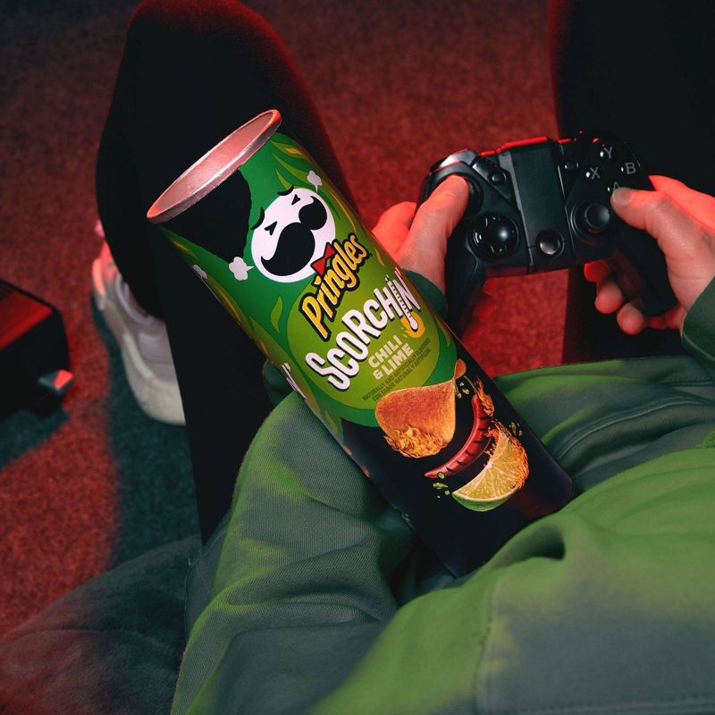 Pringles Scorchin' Hot Chili & Lime Potato Crisps Chips - 5.5oz