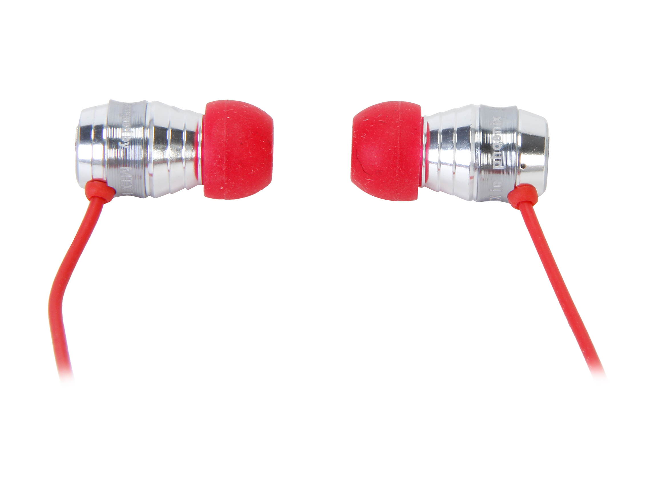 MTX StreetAudio Red iX2 - Red In Ear Acoustic Monitor Earbuds