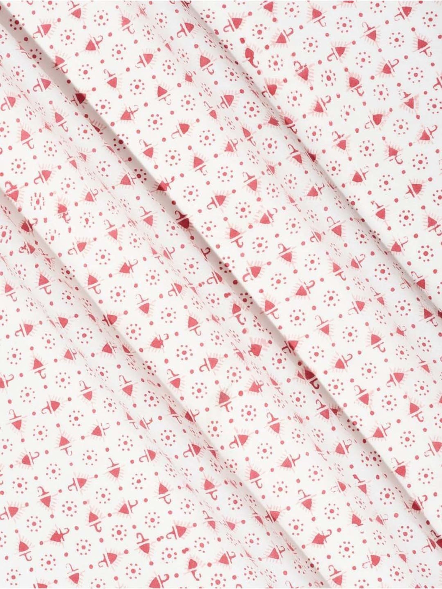 Fabindia Coral Cotton 180 TC Single Bed Sheet With Pillow Cover