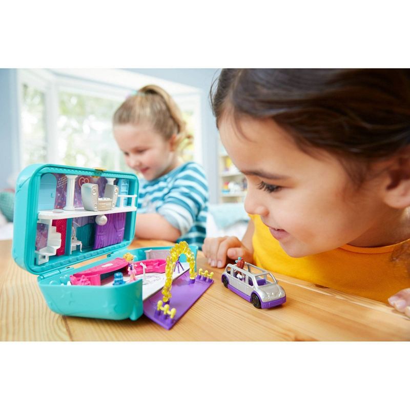 Polly Pocket Hidden Places Dance Par-taay! Case Playset