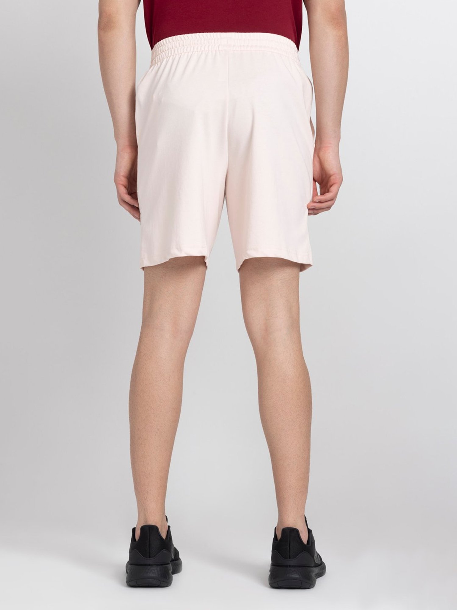 Reebok Black Regular Fit Sports Shorts