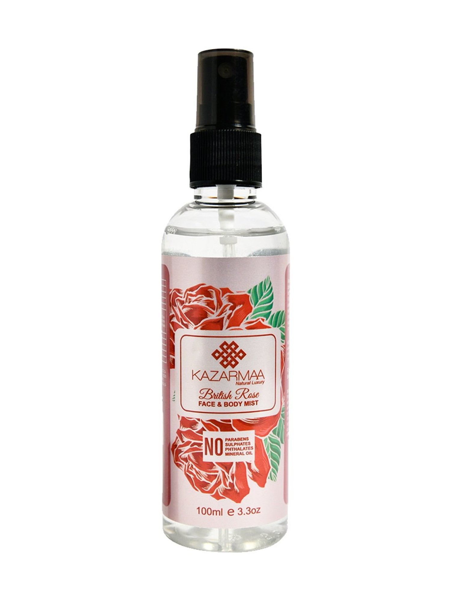 Kazarmaa British Rose Face & Body Mist - 100 ml