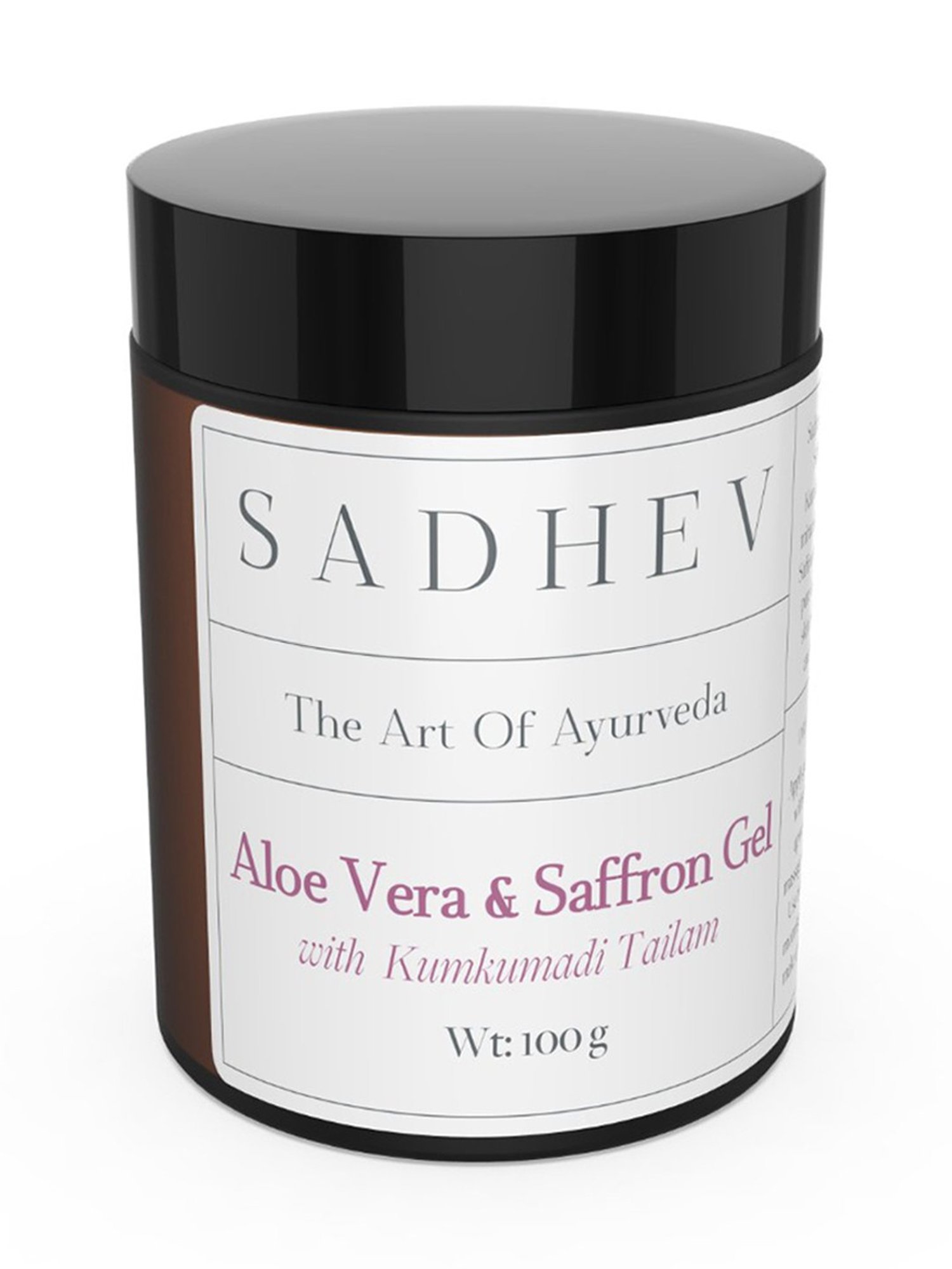 SADHEV Aloe Vera & Saffron Gel with Kumkumadi Tailam - 100 gm