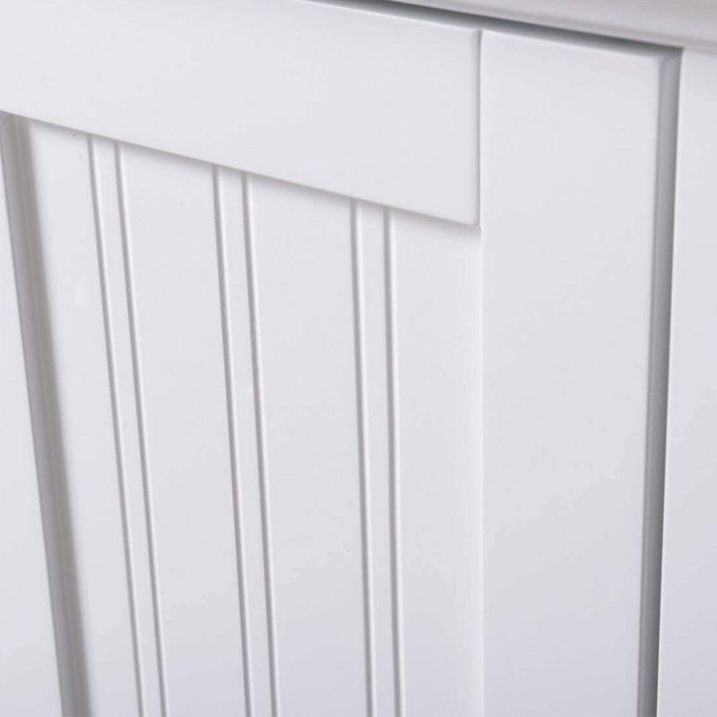 Wood 2 Door Storage Cabinet in White-Pemberly Row