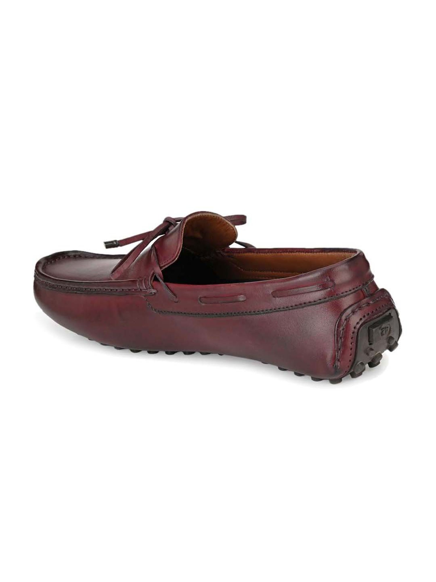 San Frissco Men's Maroon Boat Shoes