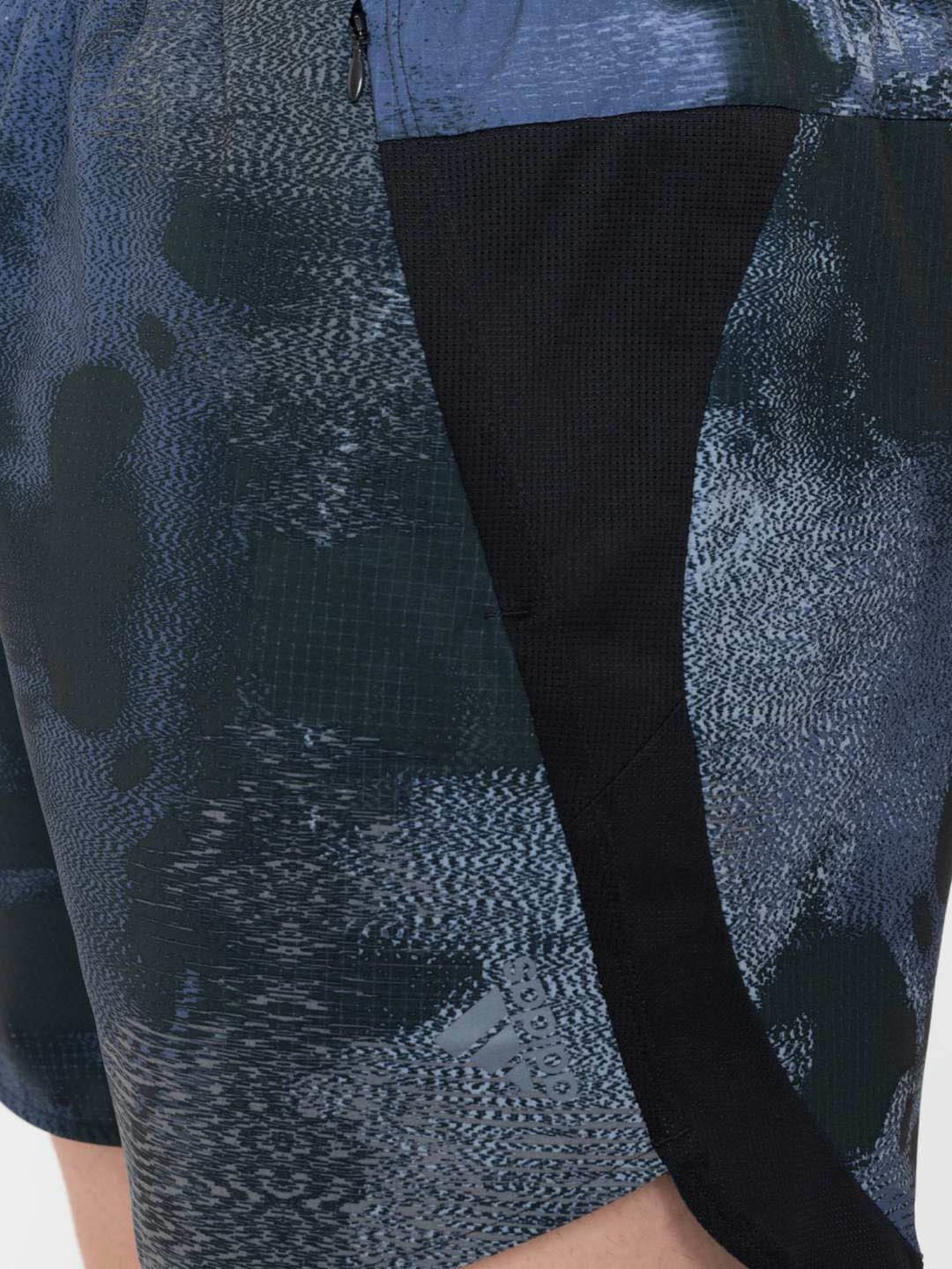 Adidas Multicolored Regular Fit Printed Sports Shorts