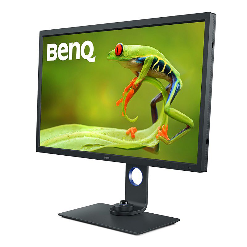 BenQ SW321C 32 Inch PhotoVue UHD 3840 x 2160 4K 5ms GTG 60 Hz 2 x HDMI, DisplayPort, USB-C, Card Reader Photographer Monitor, HDR10 / HLG Compatible, 1.07 Billion 10-bit Color Depth, 99% Adobe RGB Color Space with IPS Technology
