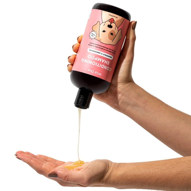 Wild One Hypoallergenic 2-in-1 Conditioning Dog Shampoo - Grapefruit Lemongrass - 16 fl oz