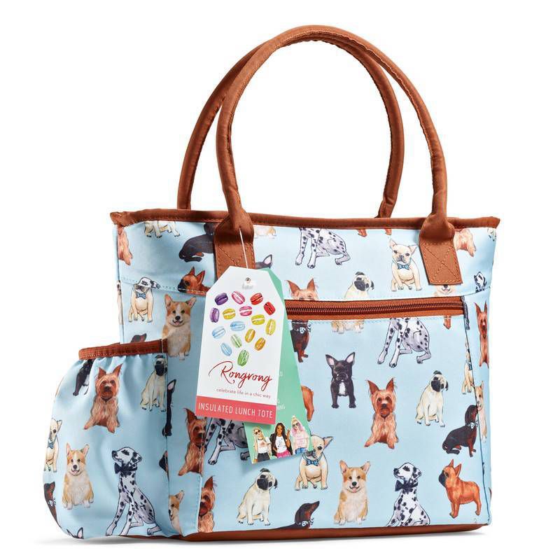 Fit & Fresh Atwater Lunch Tote - Pups Sky