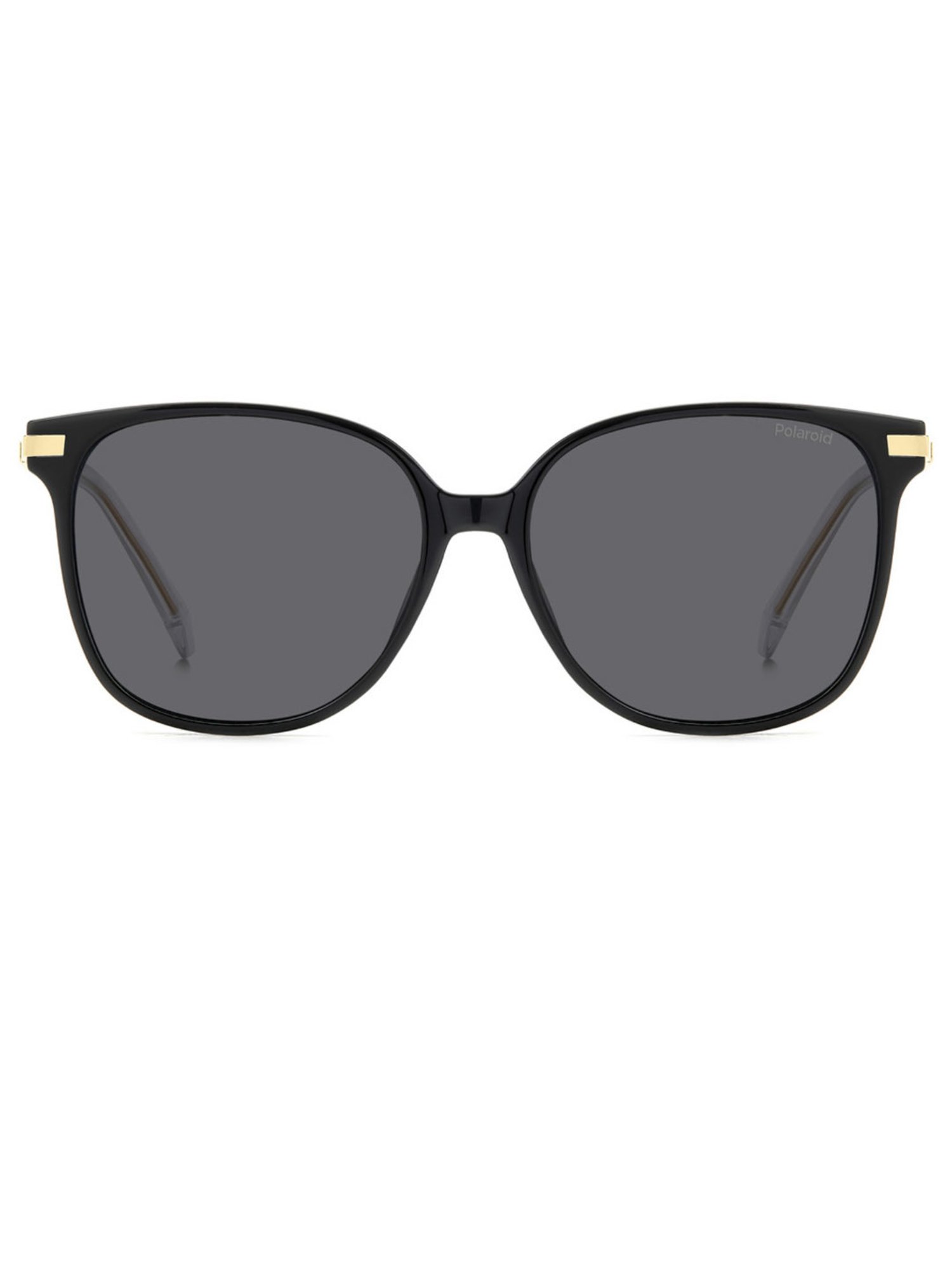 Polaroid Grey Round UV Protection Sunglasses for Women