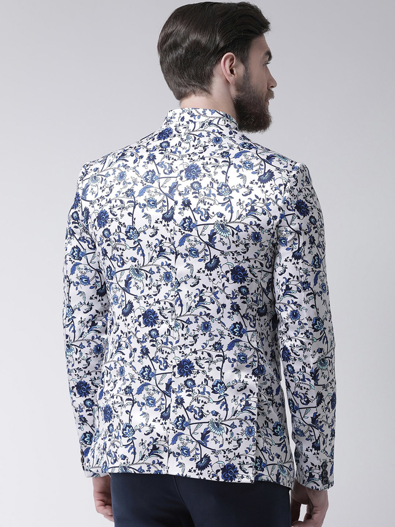 Hangup Plus Multicolor Regular Fit Printed Blazer