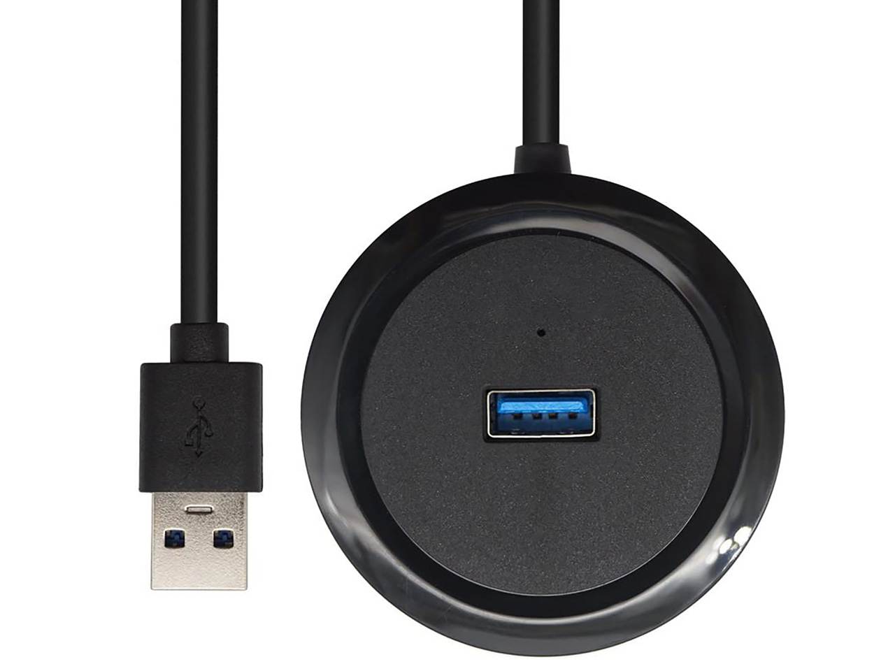 BEFIRST Portable 4-Port USB 3.0 HUB Distributor With Micro USB Power Port Suitable For Super High-Speed Data Transmission And Fast Charging