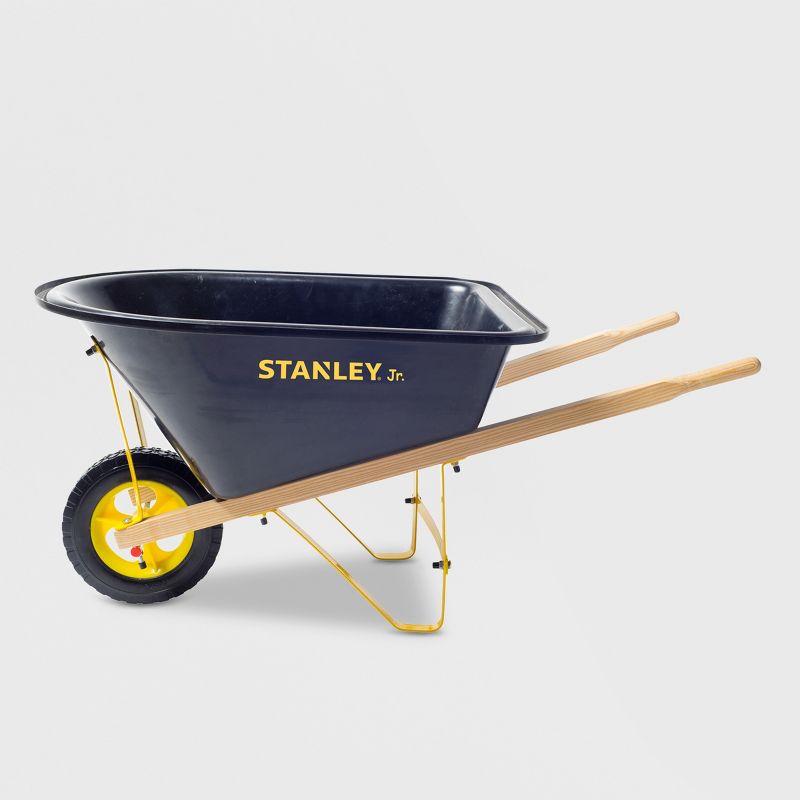 Stanley Junior Kids Wheel Barrow Black