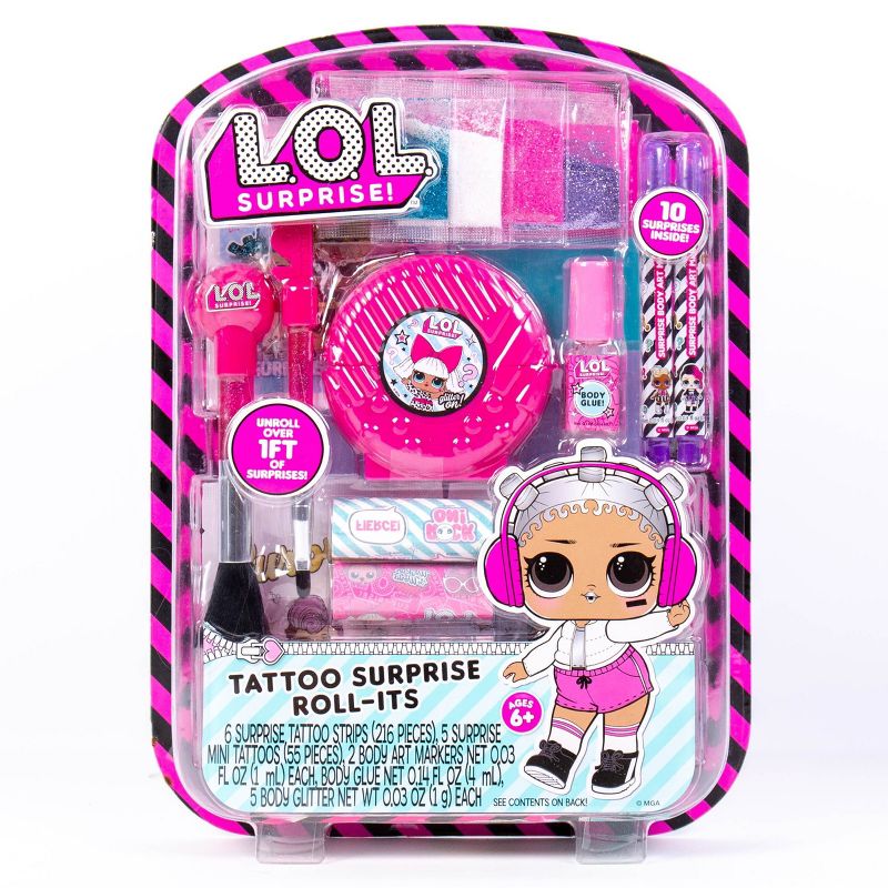 L.O.L. Surprise! 46pc Tattoo Surprise Roll-Its