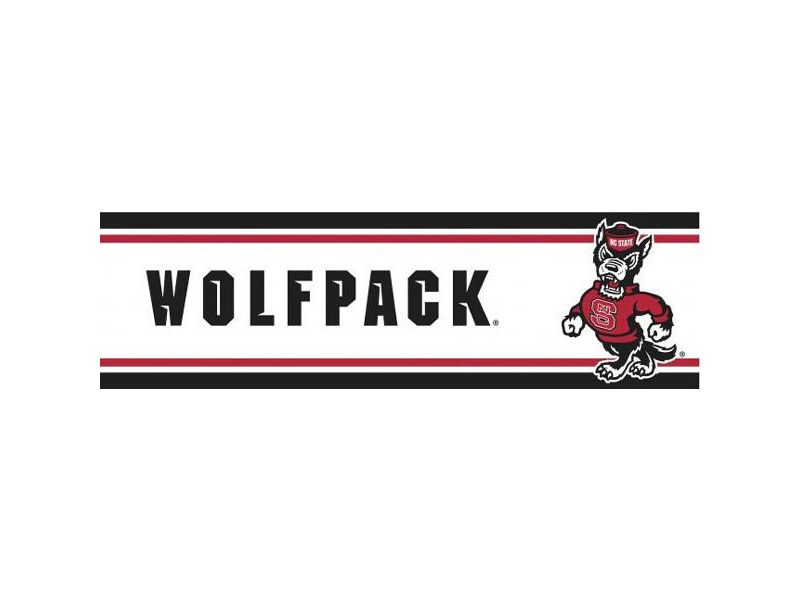 NCAA North Carolina State Wolfpack Self-Stick Wall Border - NC State Wolfpack..
