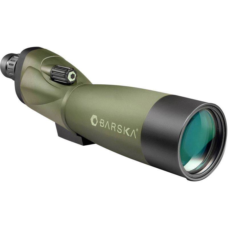 Barska 20-60x60mm WP Blackhawk Green Lens Straight Scope with Tripod