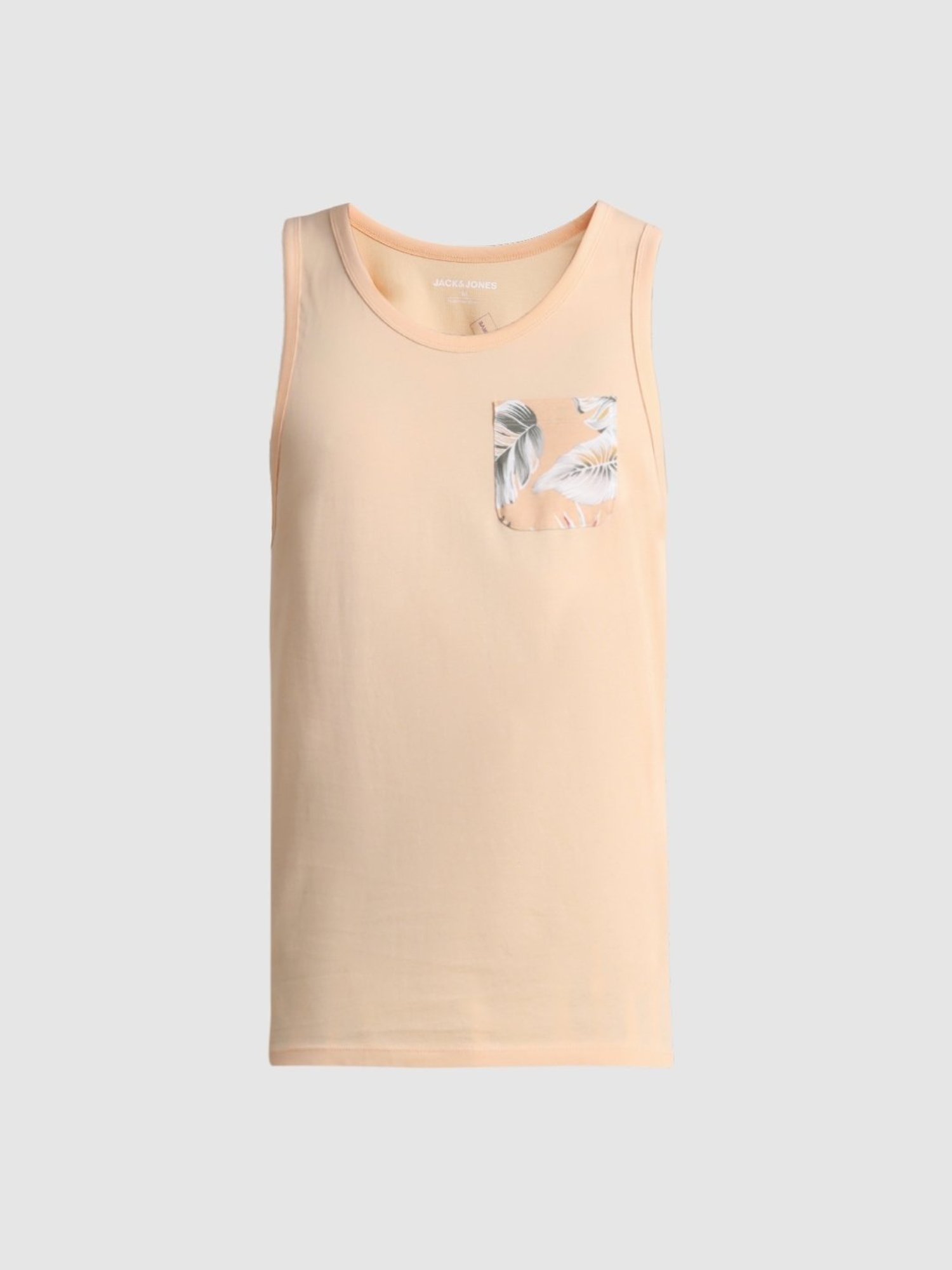 Jack & Jones Apricot Ice Cotton Slim Fit Tank Tee