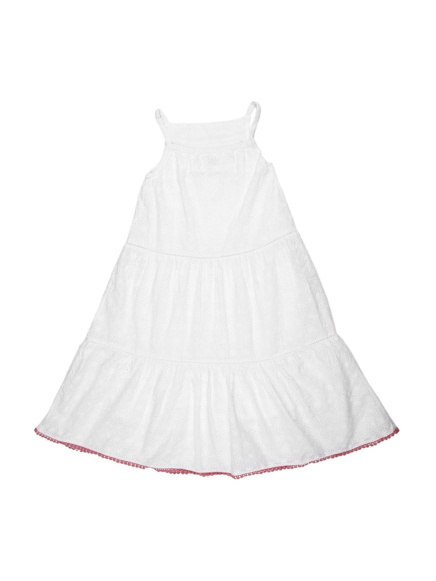 Budding Bees Kids Multicolor Floral Print Dress