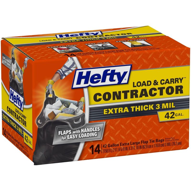 Hefty Strong Extra Large Drawstring Trash Bags - 33 Gallon - 26ct