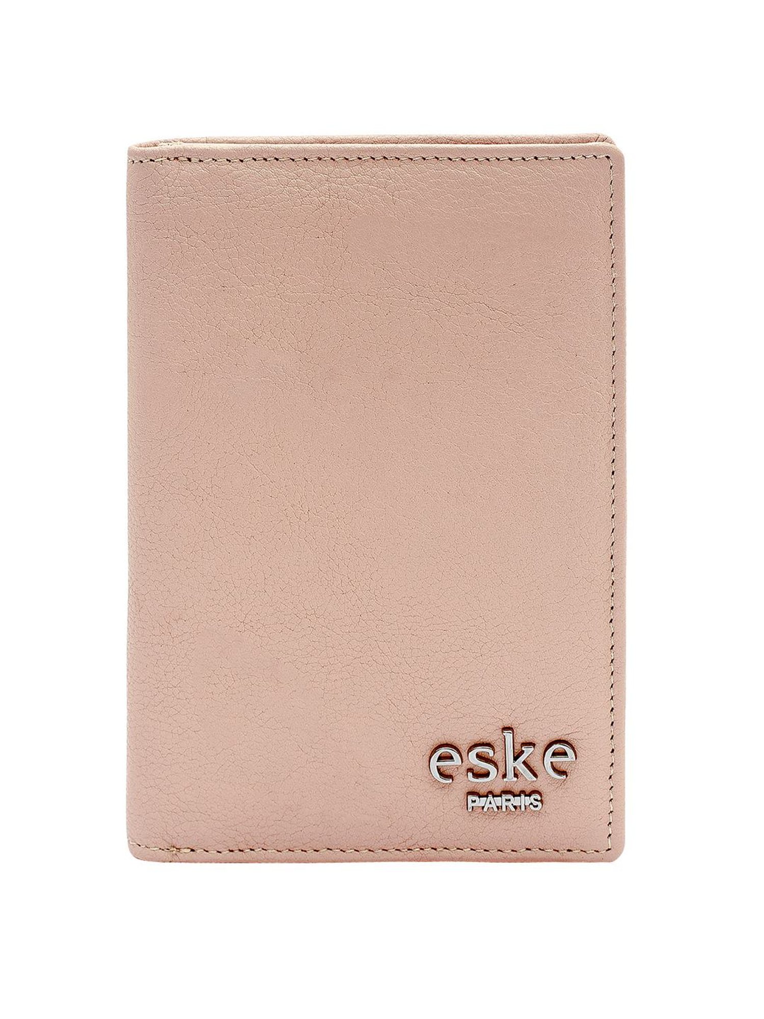 Eske Mabel Blush Pink Solid Small Passport Holder