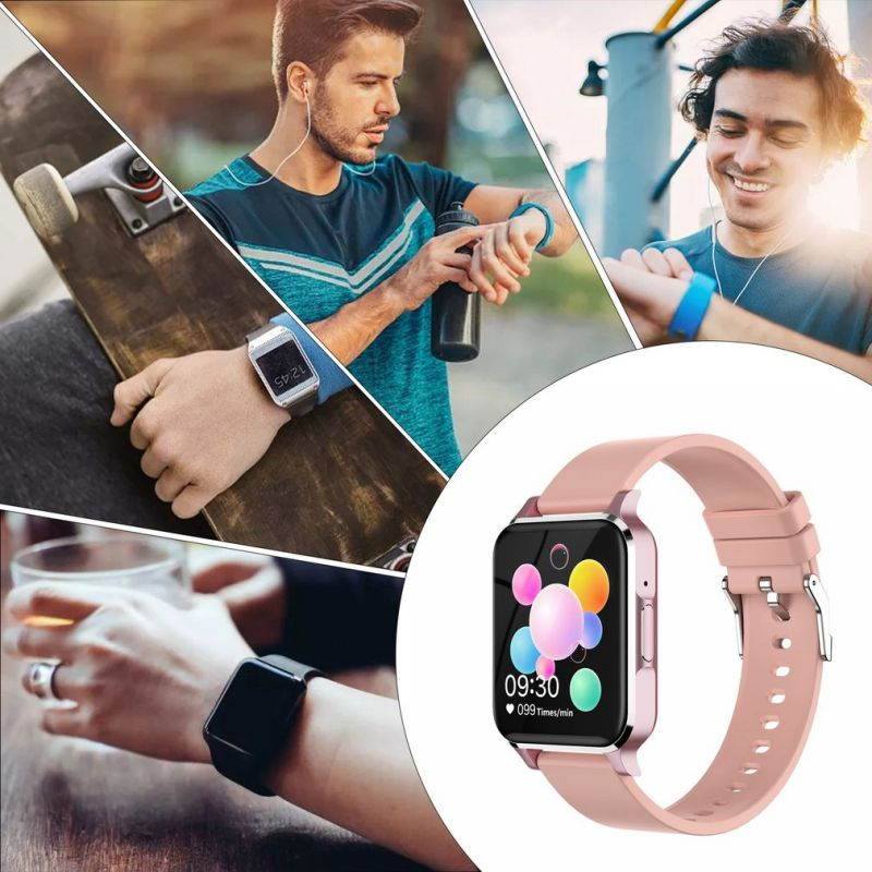 TM02 1.7 Inch Sports Smart Watch Music Player Wireless Communication Waterproof MP3 Player Smart Watch,1.7 inch,pink