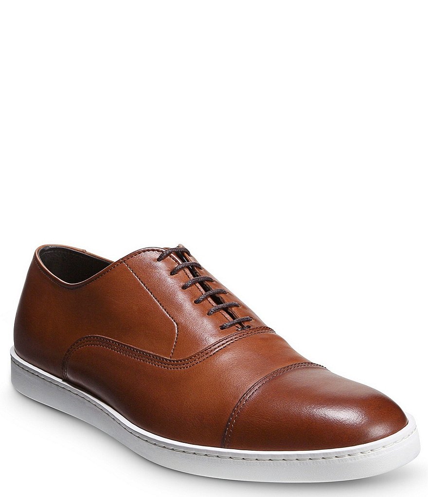 Allen-Edmonds Men's Park Leather Cap Toe Sneakers