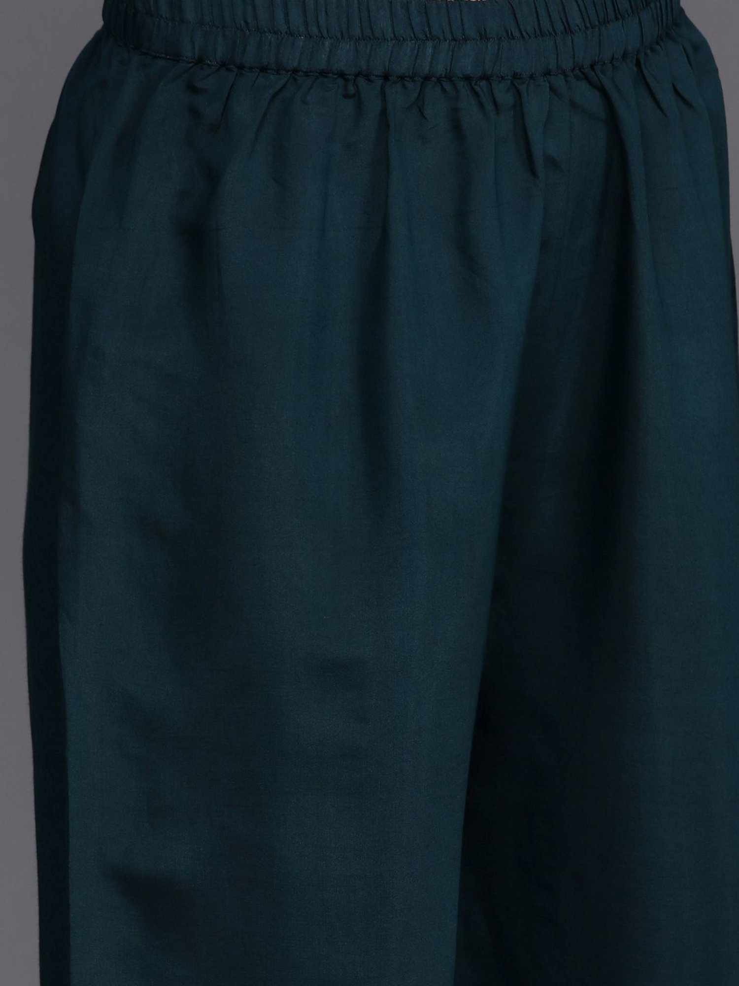 Indo Era Blue Embroidered Kurta Pant Set With Dupatta