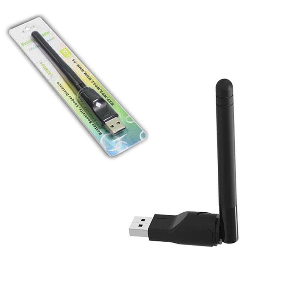 Ralink RT5370 USB 2.0 150mbps WiFi Wireless Network Card 802.11 B/g/n LAN Adapter With Rotatable Antenna Black