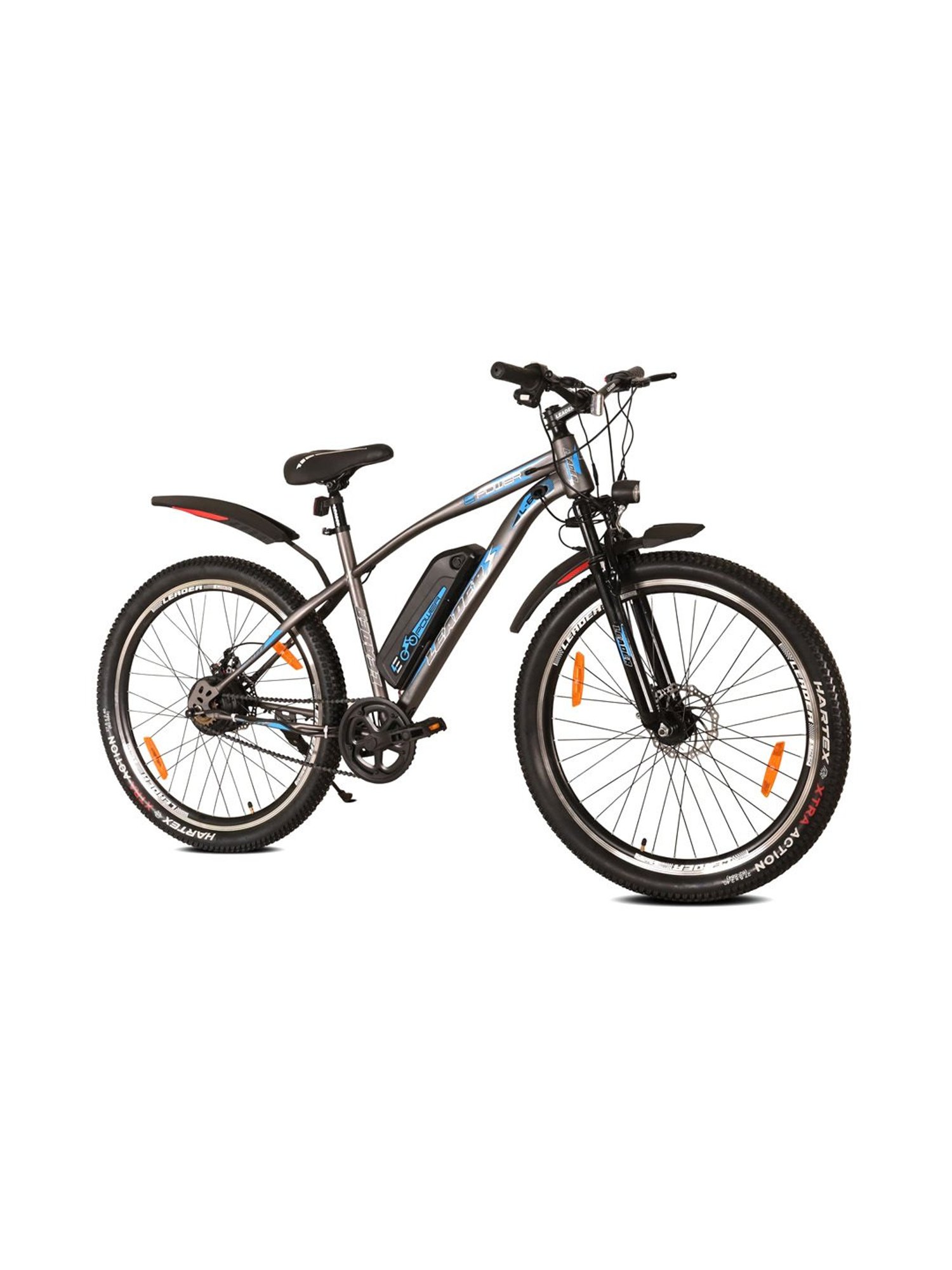 Leader E-Power Bicycles (Grey) Size - 27.5T