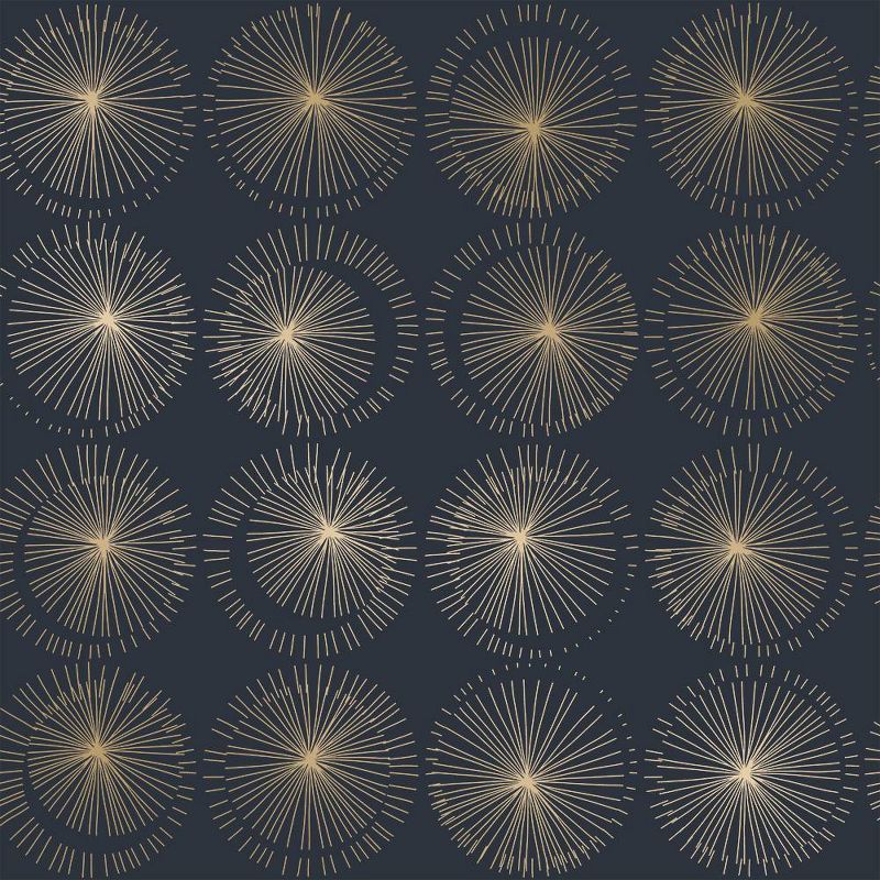 Tempaper Goodbye Moon Midnight Self-Adhesive Removable Wallpaper