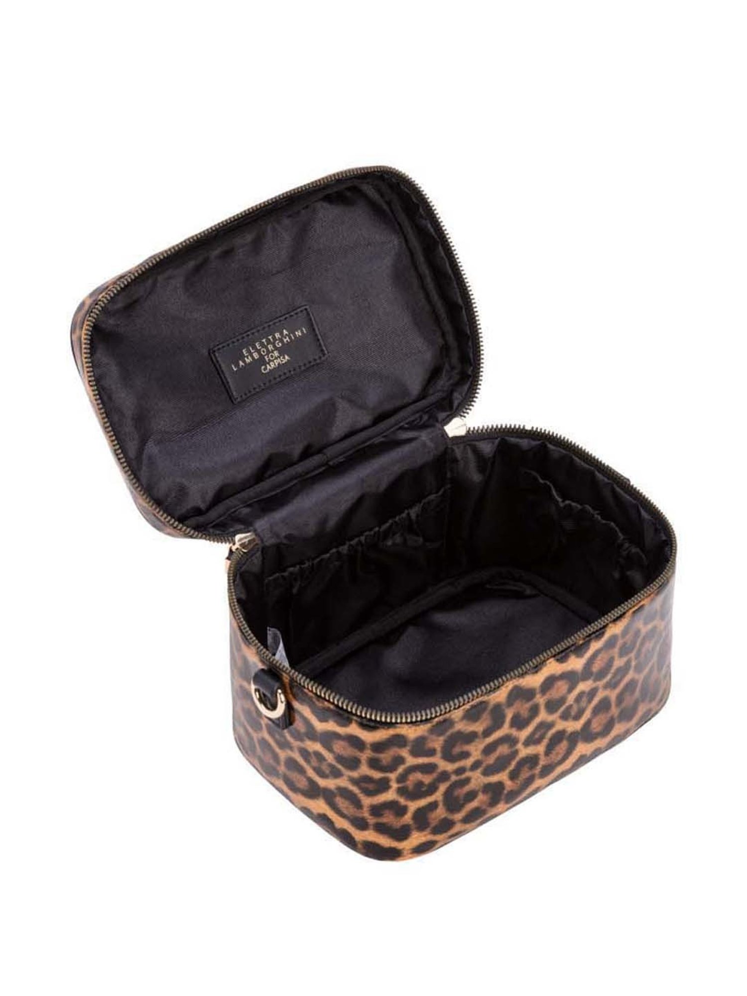 CARPISA Brown Printed Jewellery Pouch