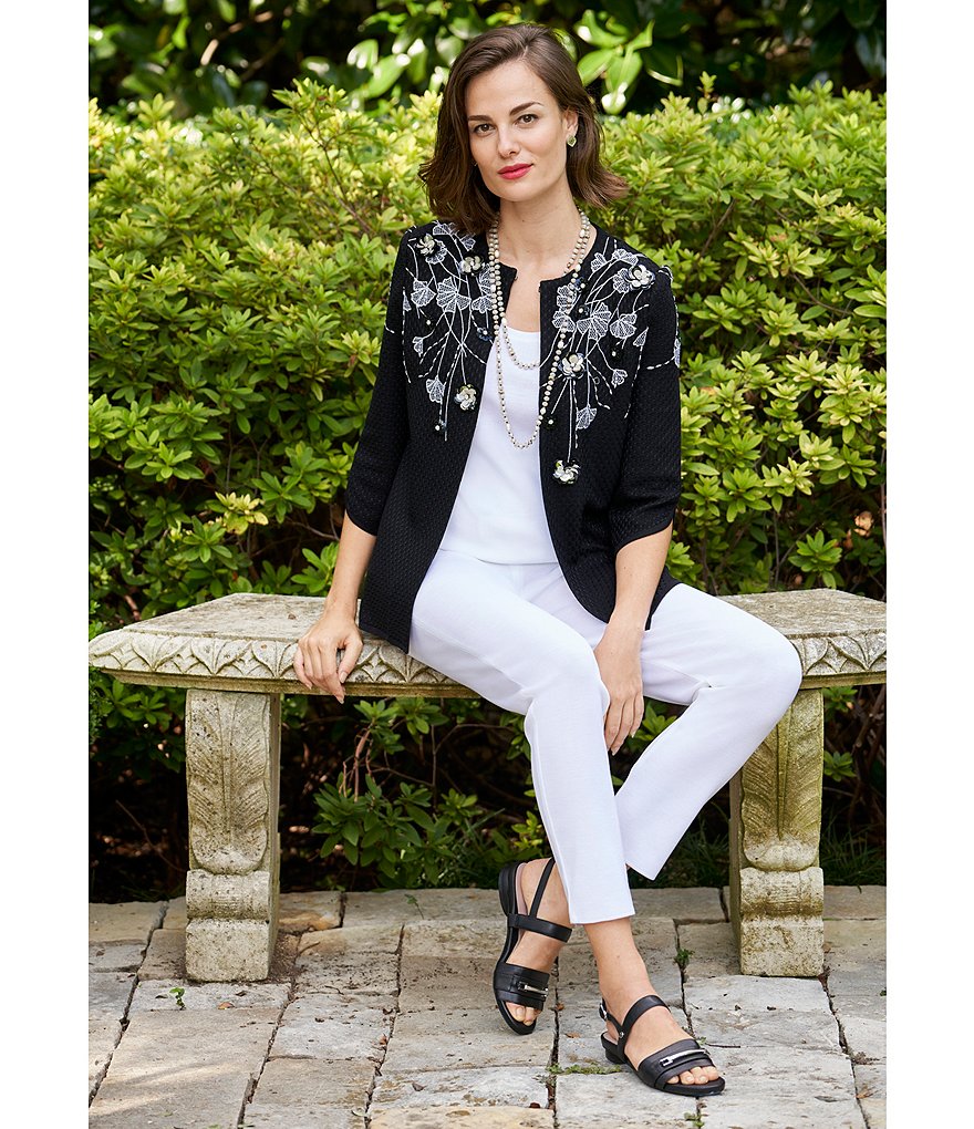 Misook Scoop Neck Sleeveless Washable Tank