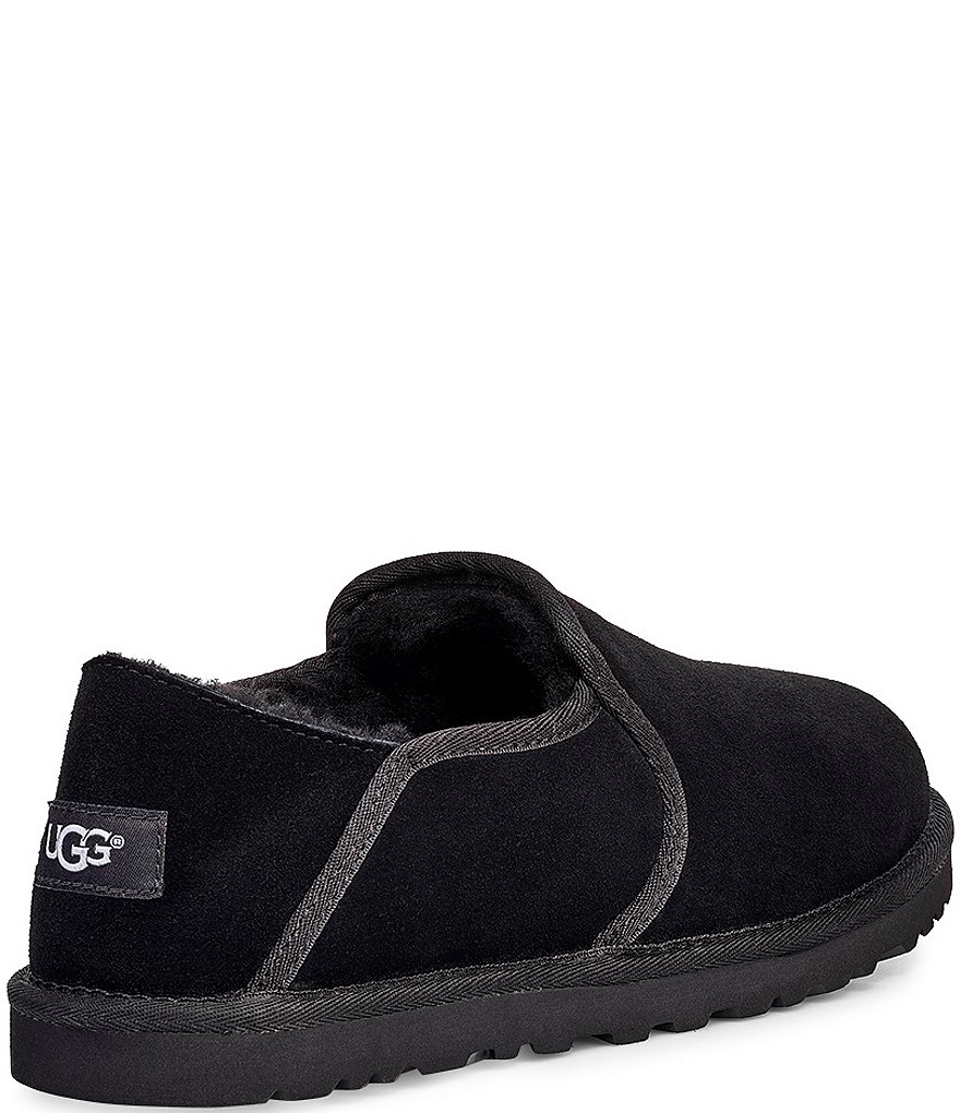 UGG&reg; Men's Scuff Logo Suede Slippers