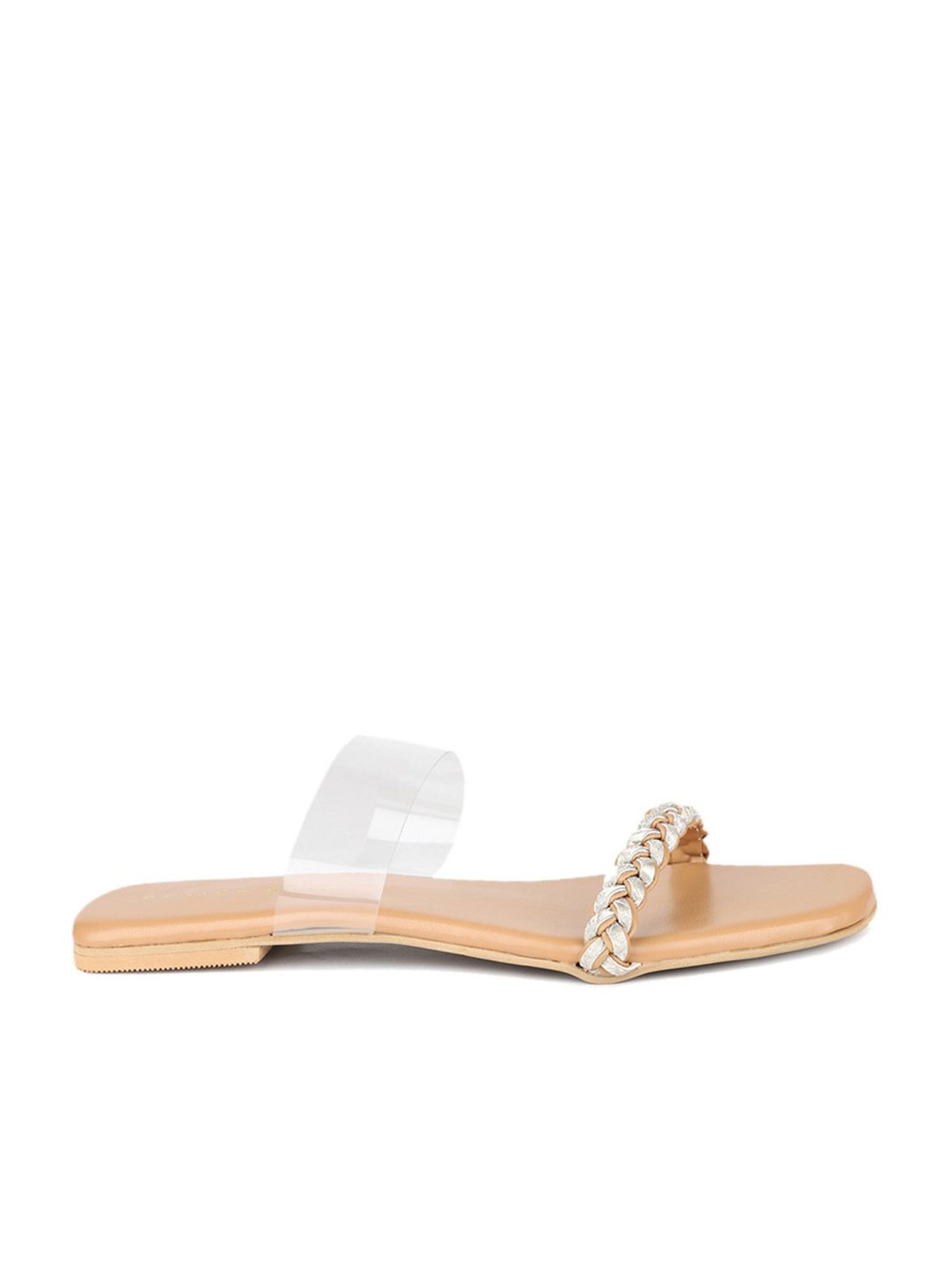 Design Crew Women's Beige Casual Sandals