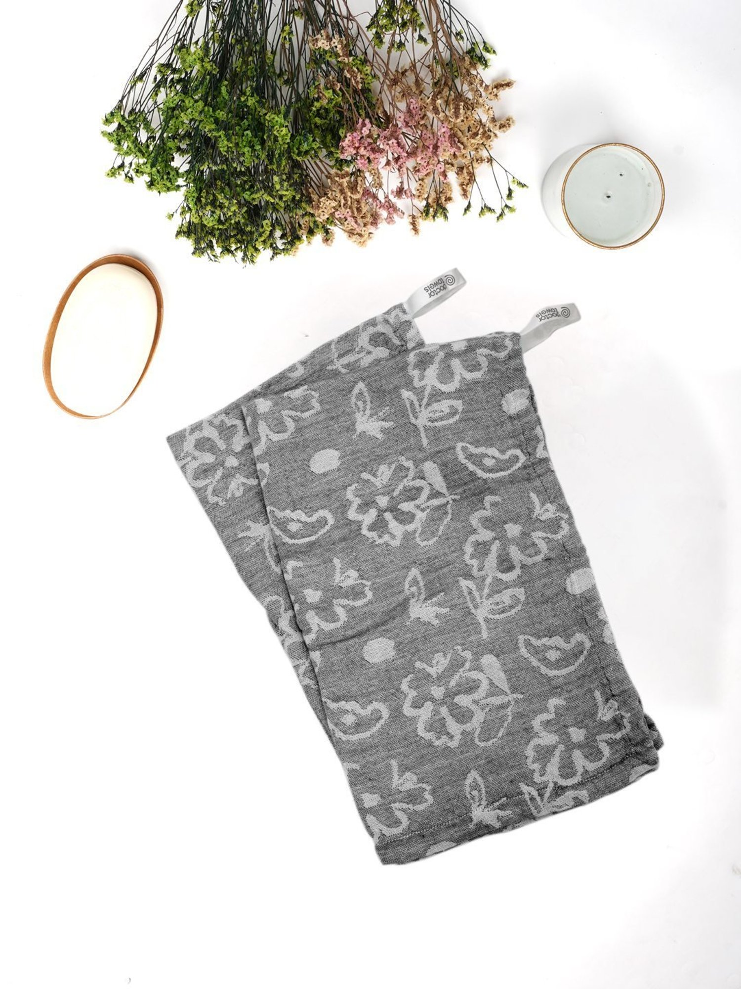 Little Treasure Baby Boy Plush Bathrobe, Chevron Elephant, 0-9 Months