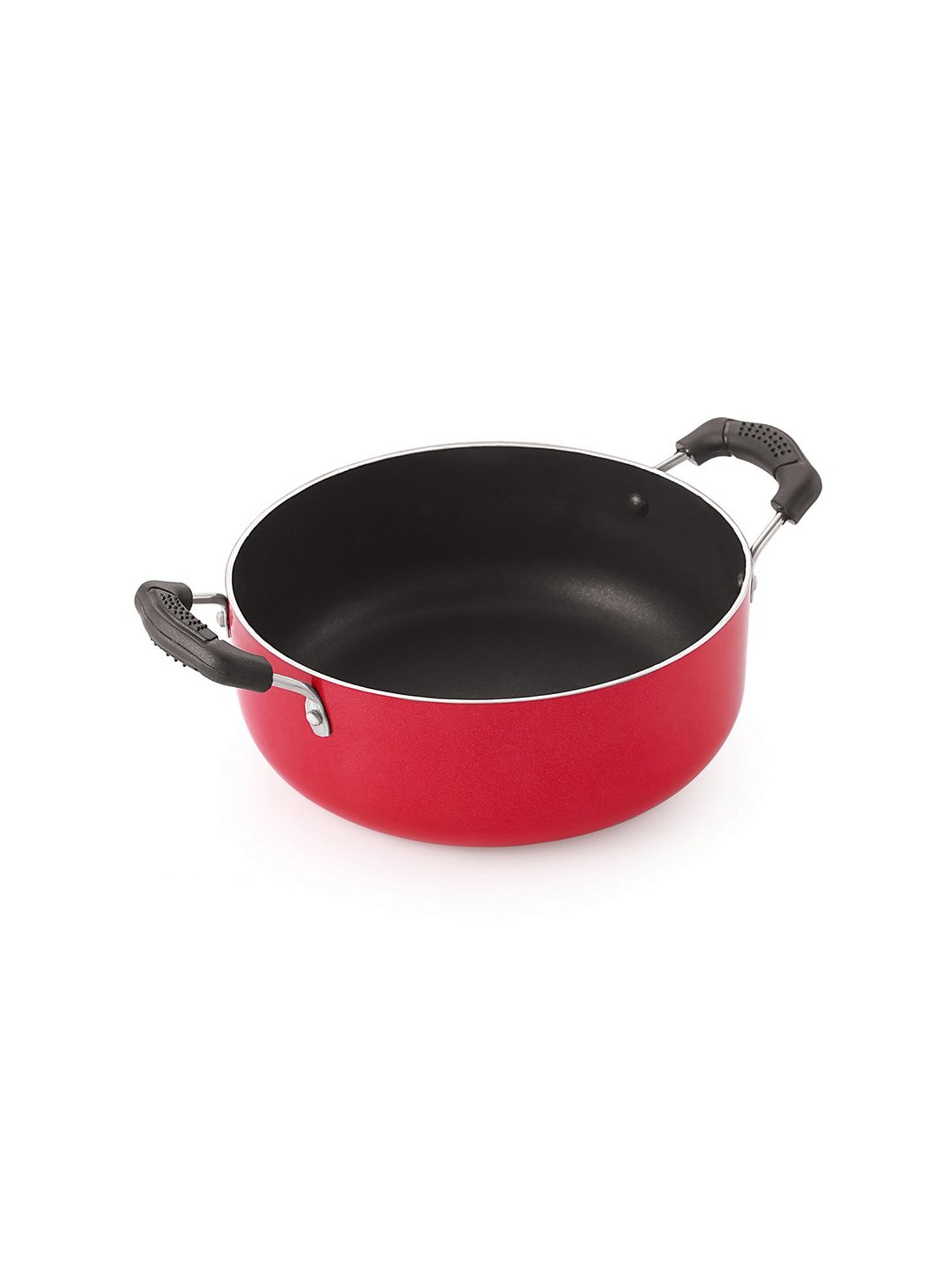 Nirlon Gas Compatible Aluminium Casserole with Bakelite Handle - 2.6 L