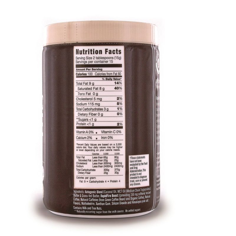 Rapid Fire Ketogenic Original Blend Light Roast Coffee - 7.93oz