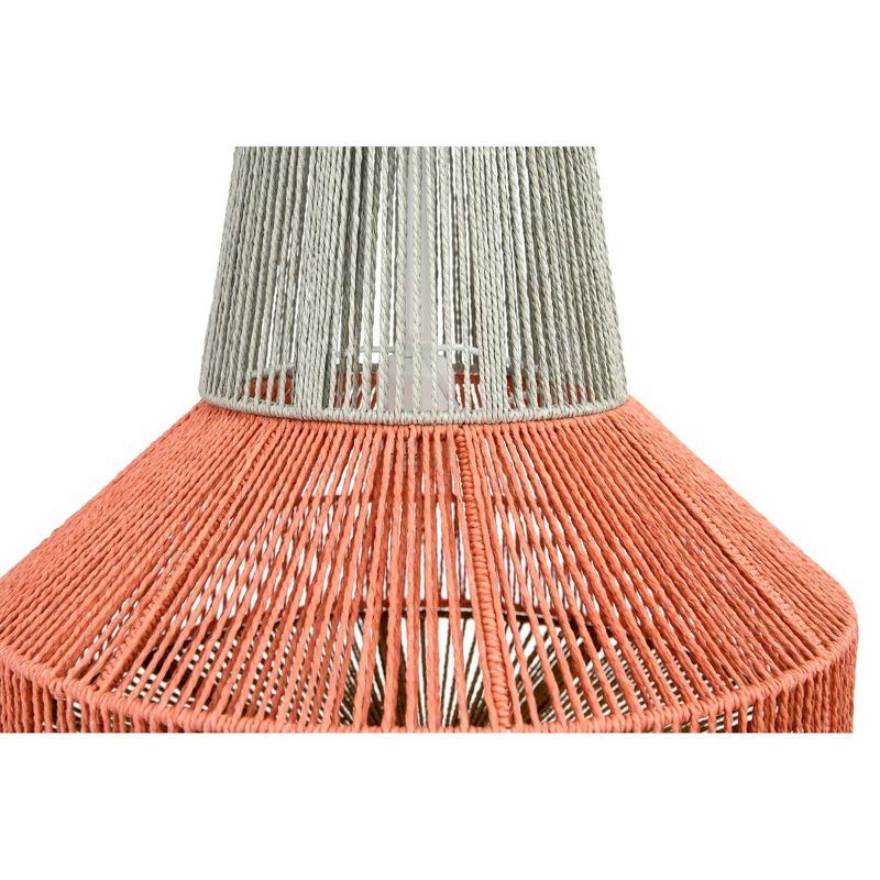 Two-Tone Coton String Pendant Ceiling Light - 3R Studios