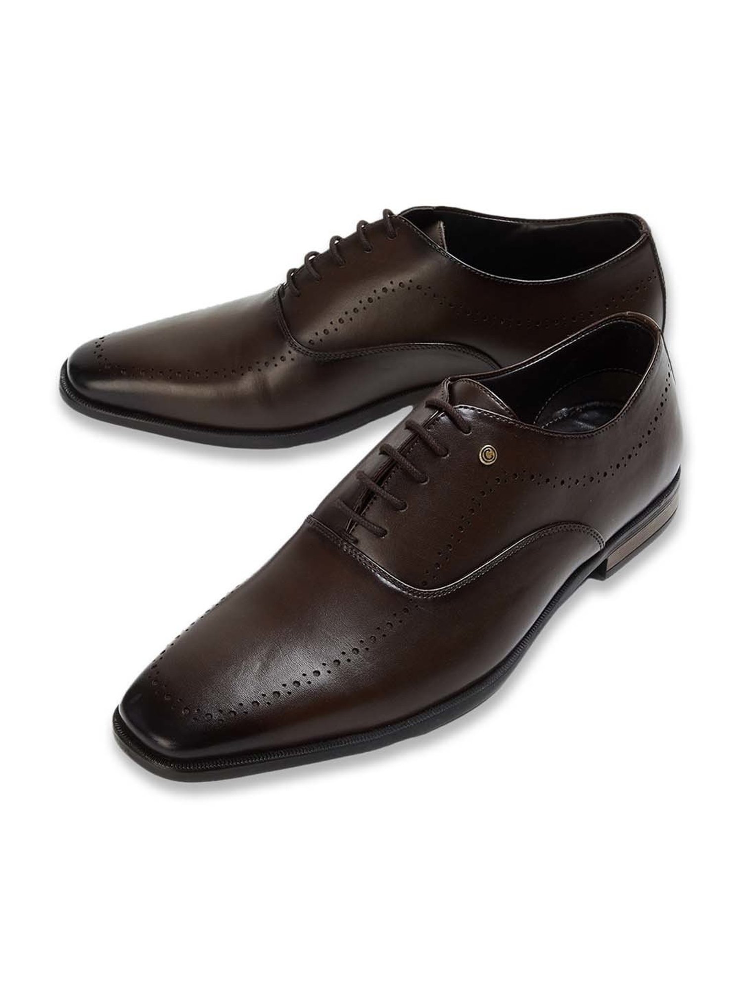 Code by Lifestyle Men's Brown Oxford Shoes