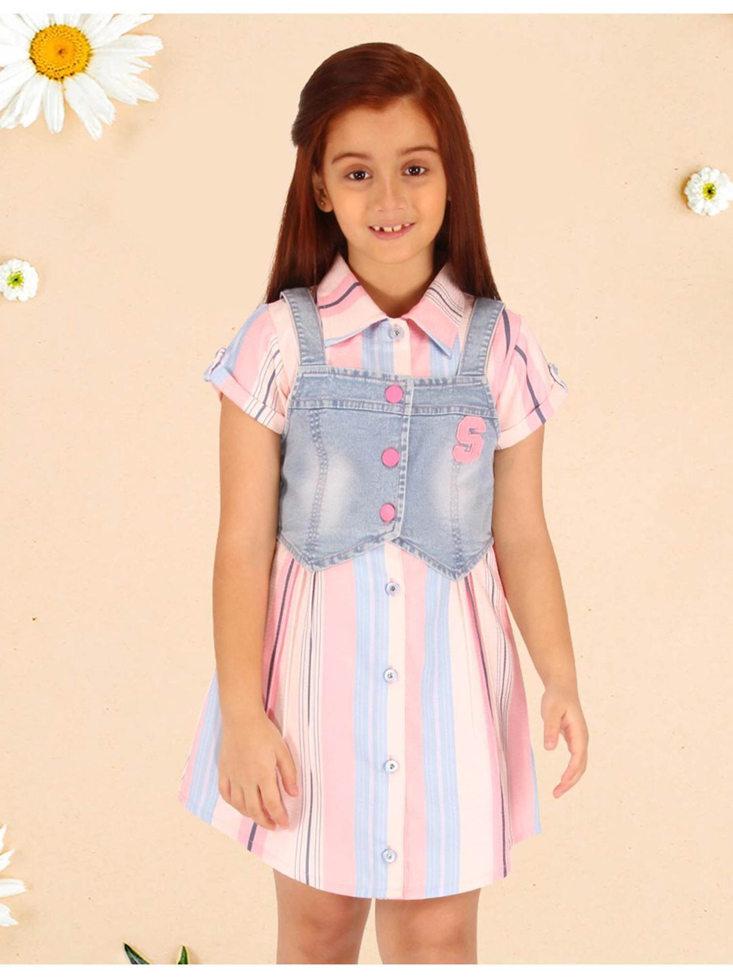 KIDS ONLY Black Floral Print Dress