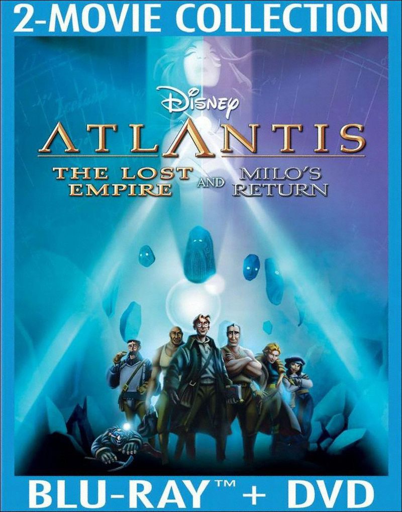 Atlantis: The Lost Empire/Atlantis: Milo's Return [Blu-ray/DVD]