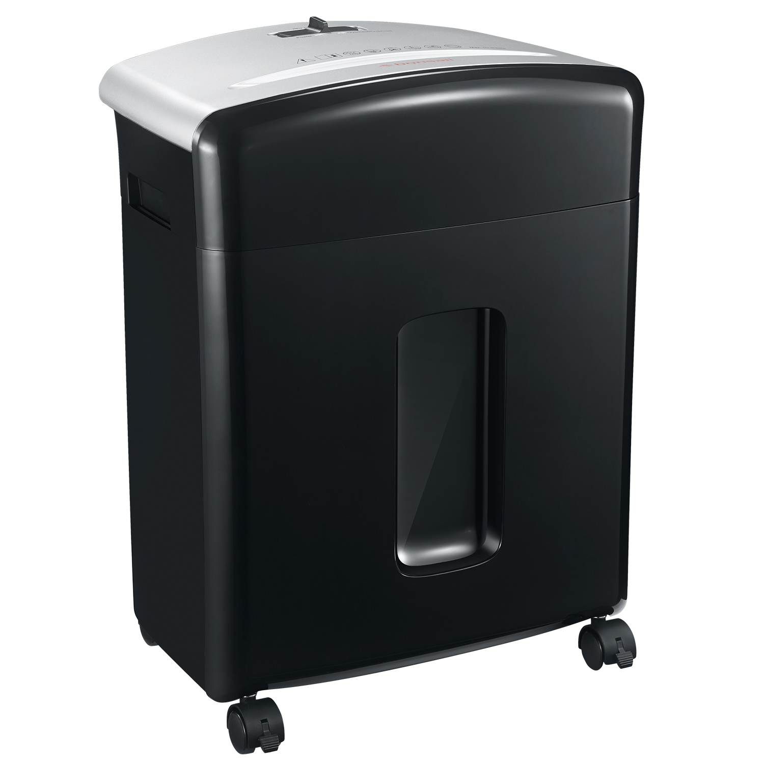 Bonsaii 10-Sheet High-Security Micro-Cut Paper Shredder, Credit Card/Staples/Clips Shredders for Office and Home Use, 3.5-Gallon Pullout Wastebasket with Large Transparent Window (C220-B)