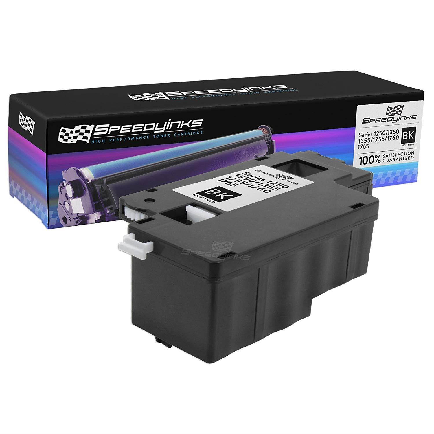 Speedy Inks Compatible Toner Cartridge Replacement for Dell 1250 (2 Black, 1 Cyan, 1 Magenta, 1 Yellow, 5-Pack)