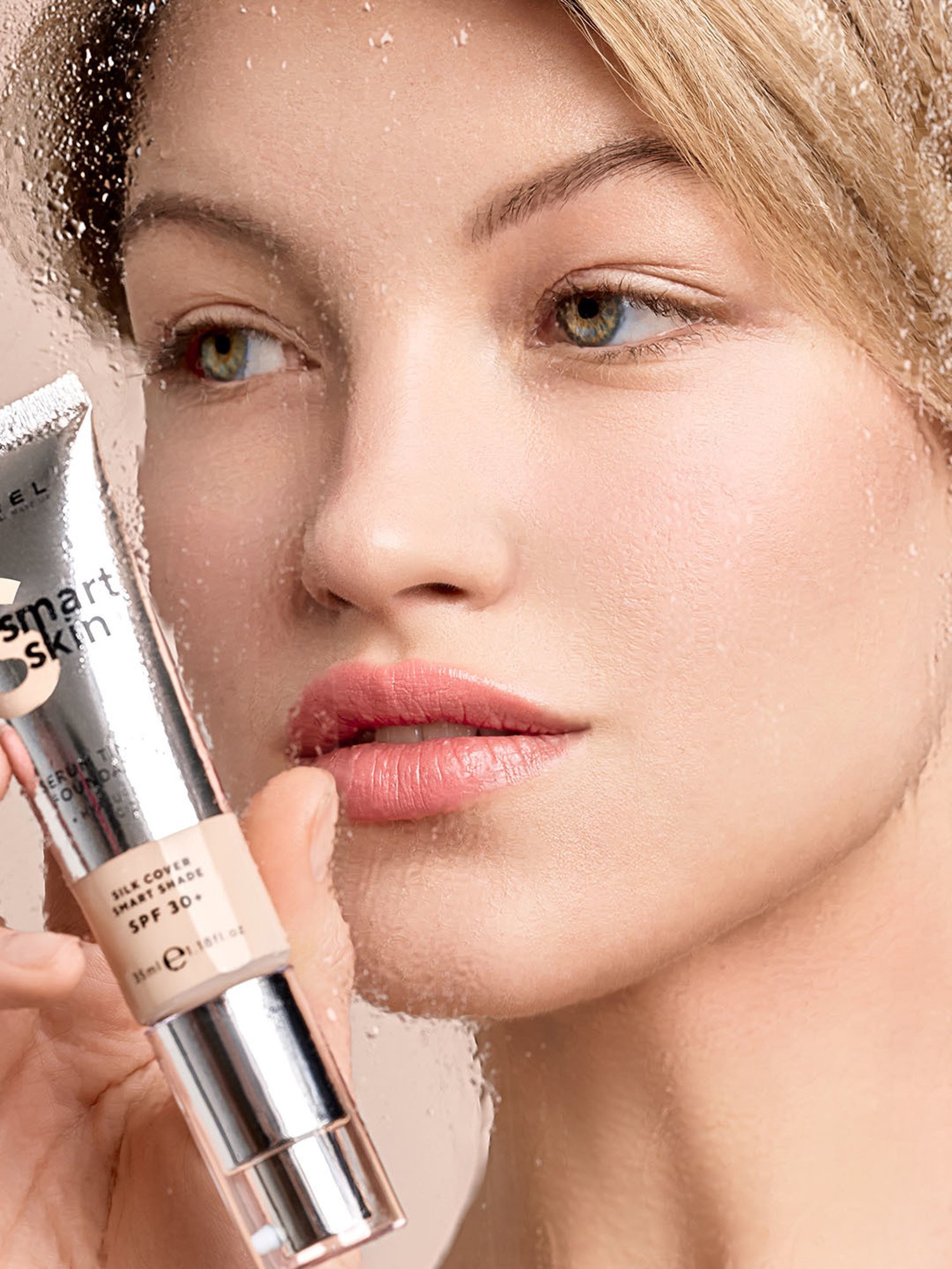 Lamel Smart Skin Serum Tinted Foundation SPF 30 + 406 Medium Beige - 35 ml