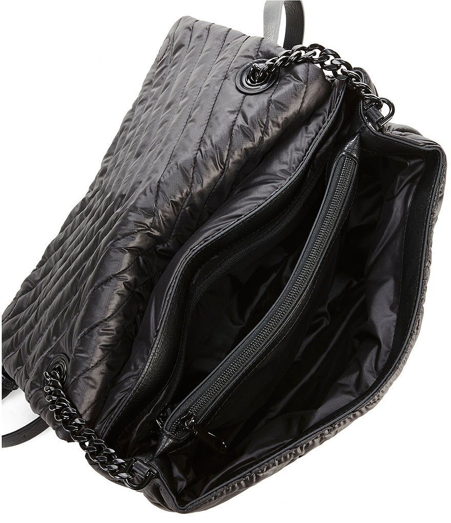 REBECCA MINKOFF Edie Nylon Jumbo Flap Shoulder Bag