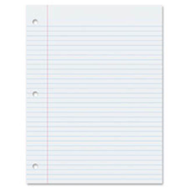 Pacon Filler Paper 8"x10-1/2" 9/32" Rld 200SH/PK WE MMK09204