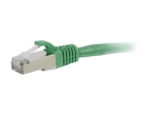 C2G 00861 Cat6 Cable - Snagless Shielded Ethernet Network Patch Cable, Yellow (3 Feet, 0.91 Meters)