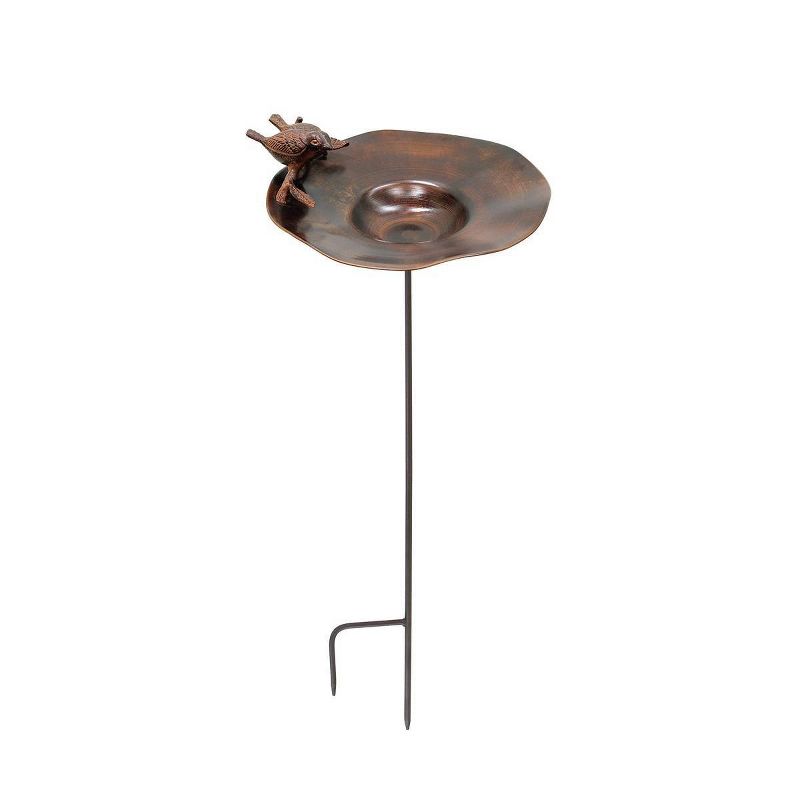 9" Classic II Birdbath with Tripod Stand Antique Copper - Achla Designs